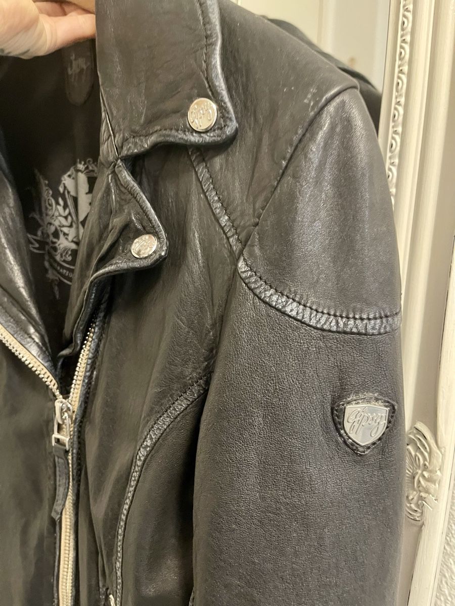 Giacche: Gipsy Lederjacke, Grösse M, Bikerjacke – Nuovo (secondo la descrizione) da Meikirch venduto da Hilfe_Waisentiere 3